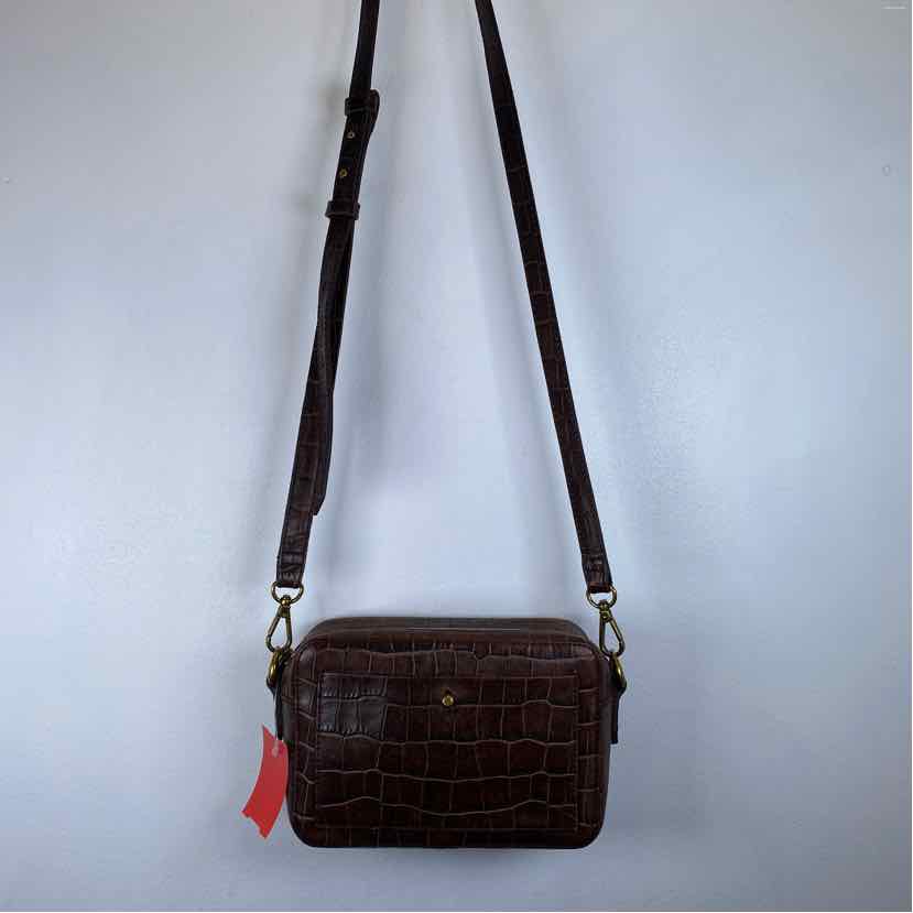 Pre-Owned Madewell Brown Leather Handbag