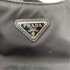 Pre-Owned Prada Black Nylon Designer Handbag