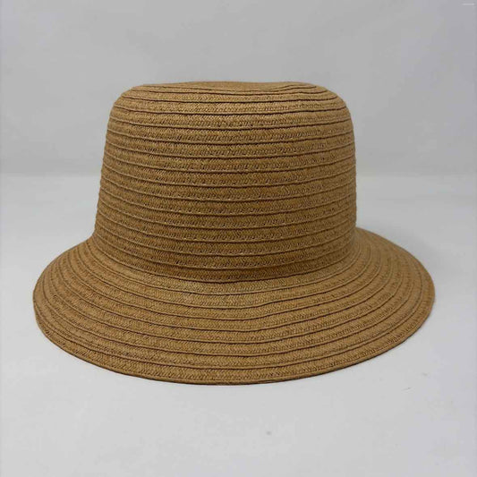 Pre-Owned Boutique Tan Straw Hat