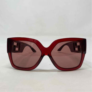 Pre-Owned Versace Red Plastic Designer Sunglasses
