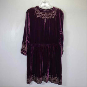 Pre-Owned Size M Johnny Was Purple Multi Dress Top