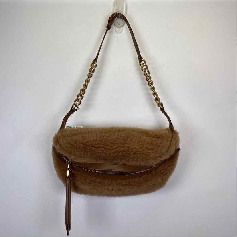 Pre-Owned Max Mara Tan Shearling Handbag
