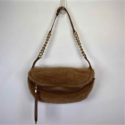 Pre-Owned Max Mara Tan Shearling Handbag