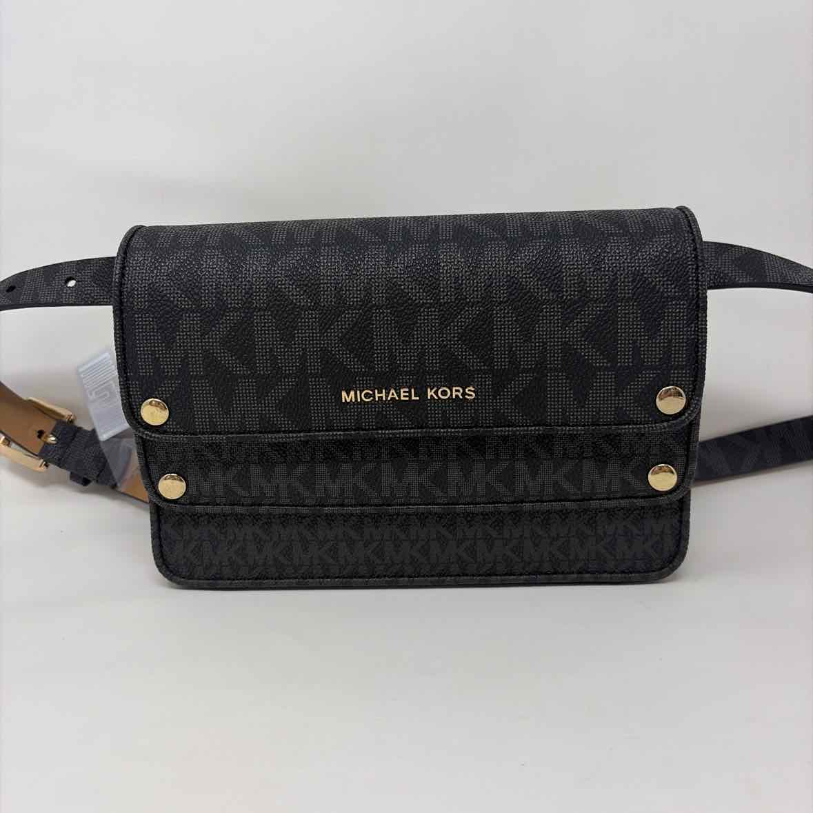 Pre-Owned Michael Kors Grey Coated Canvas Handbag