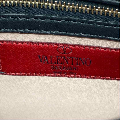 Pre-Owned Valentino Black Leather Designer Handbag