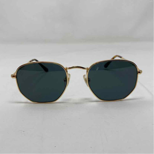 Pre-Owned Blenders Eyewear Gold Wire Sunglasses