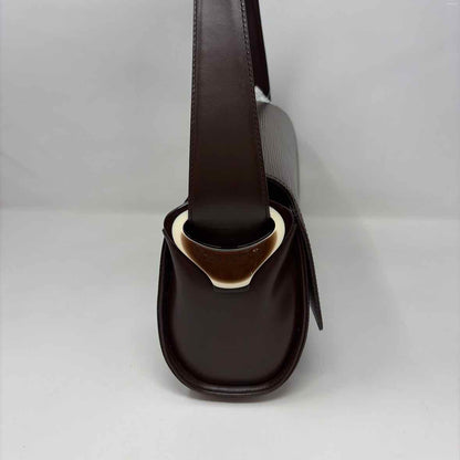 Pre-Owned Louis Vuitton Brown Leather Designer Handbag