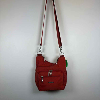 Pre-Owned Baggallini Orange Nylon Handbag
