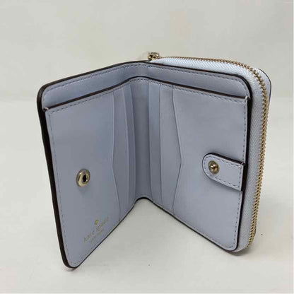 Pre-Owned Kate Spade Light Blue Canvas Wallet