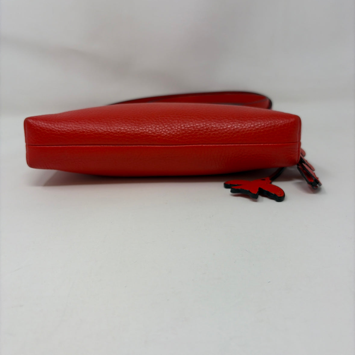 Pre-Owned Tory Burch Red Leather Handbag