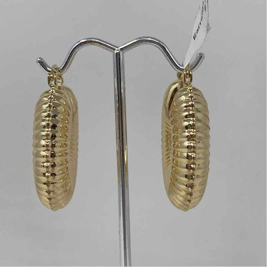 Gold Metal Earrings