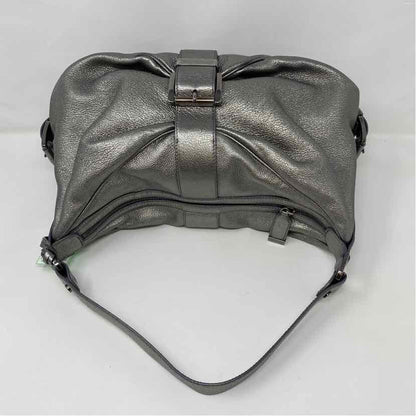 Pre-Owned Michael Kors Silver Leather Handbag