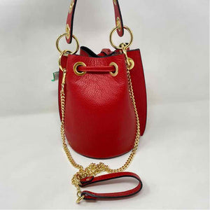Pre-Owned Boutique Red Leather Handbag