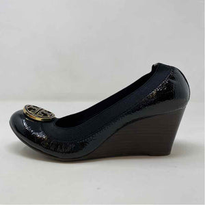 Pre-Owned Shoe Size 6 Tory Burch Black Wedge