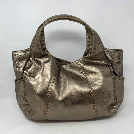 Pre-Owned Kooba Gold Leather Handbag