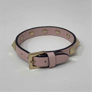 Pre-Owned Valentino Pink Leather Designer Jewelry