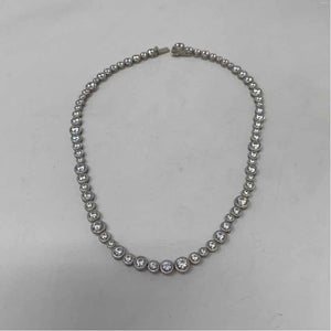 Pre-Owned Judith Ripka Sterling Silver Silver Necklace