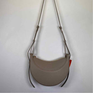 Pre-Owned Polene Taupe Leather Designer Handbag