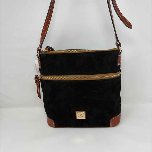 Pre-Owned Dooney & Bourke Black Suede Handbag