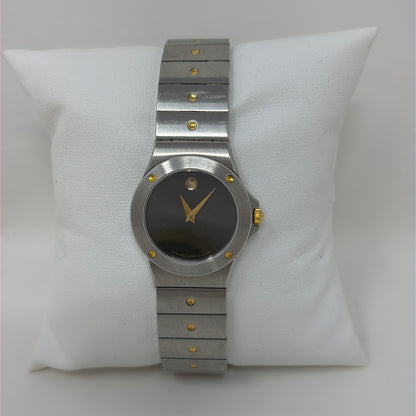Pre-Owned Movado Silver Silver Designer Jewelry