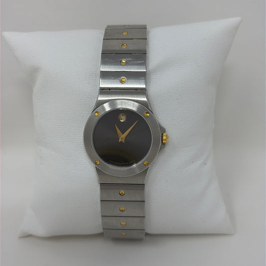 Pre-Owned Movado Silver Silver Designer Jewelry