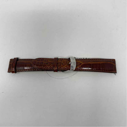 Pre-Owned Michele Brown Leather Bracelet