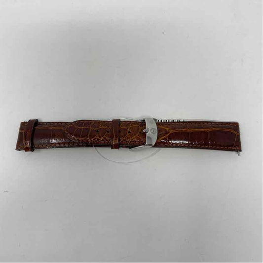 Pre-Owned Michele Brown Leather Bracelet