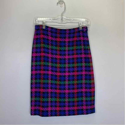 Pre-Owned Size XS Escada Plaid Skirt