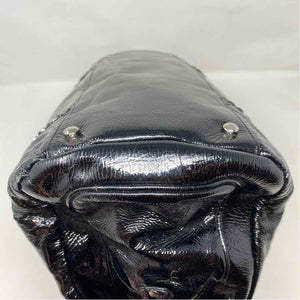 Pre-Owned Chanel Black Patent Designer Handbag