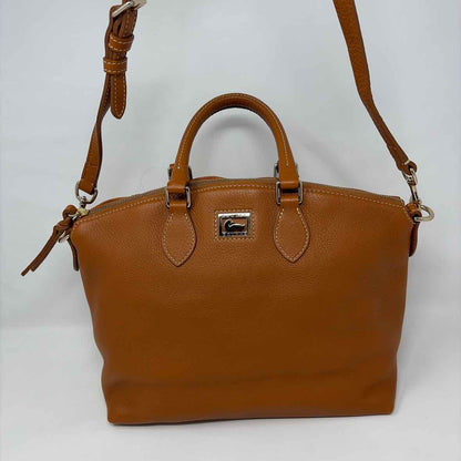 Pre-Owned Dooney & Bourke Cognac Leather Handbag