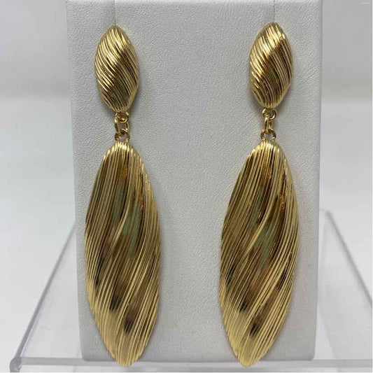 Gold Metal Earrings