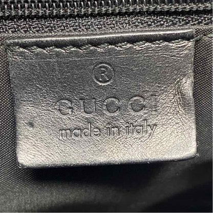 Pre-Owned Gucci Black Nylon Designer Handbag