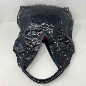 Pre-Owned Nin Raye Black Snake Handbag