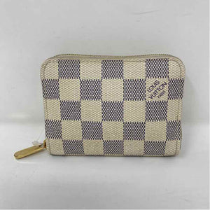 Pre-Owned Louis Vuitton Damier Azur Canvas Designer Wallet