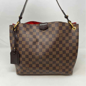 Pre-Owned Louis Vuitton Damier Eben Canvas Designer Handbag