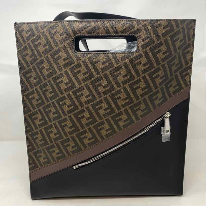 Pre-Owned Fendi Monogram Canvas Designer Handbag