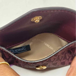 Pre-Owned Michael Kors Red Leather Wallet