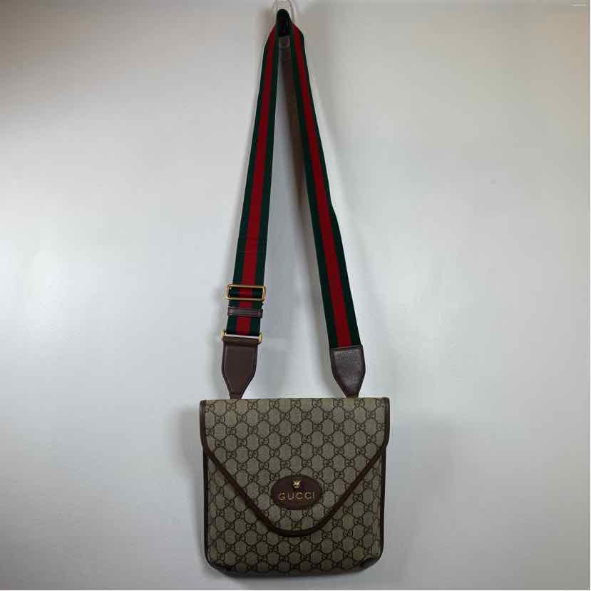 Pre-Owned Gucci Monogram Canvas Designer Handbag