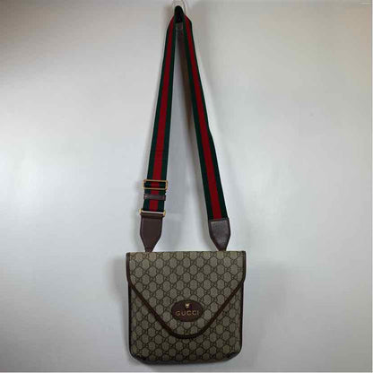 Pre-Owned Gucci Monogram Canvas Designer Handbag