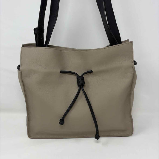 Pre-Owned von holzhausen Taupe faux leather Handbag