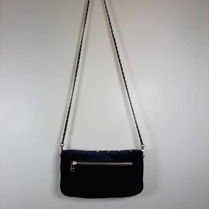 Pre-Owned Zadig&Voltaire Navy Velvet Handbag