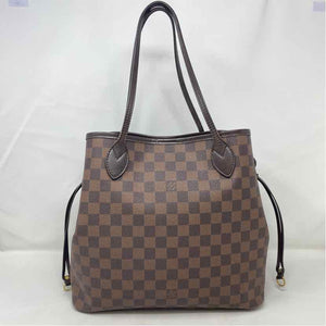 Pre-Owned Louis Vuitton Damier Eben Canvas Designer Handbag