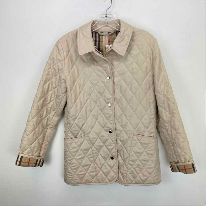 Pre-Owned Burberry Beige Nylon Women Size XS Designer Clothes