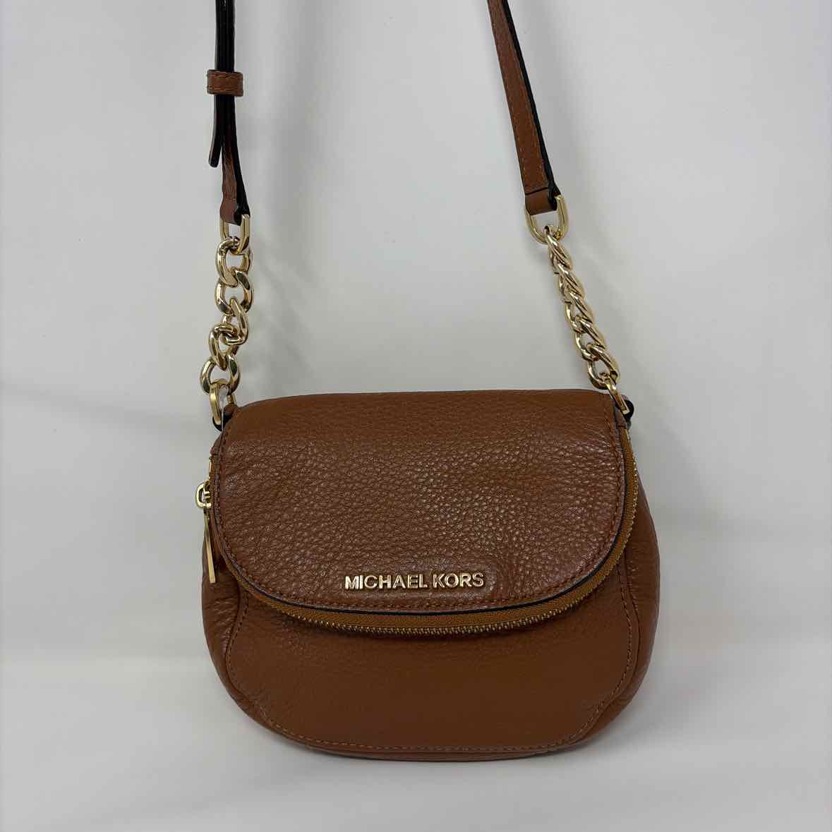 Pre-Owned Michael Kors Cognac Leather Handbag