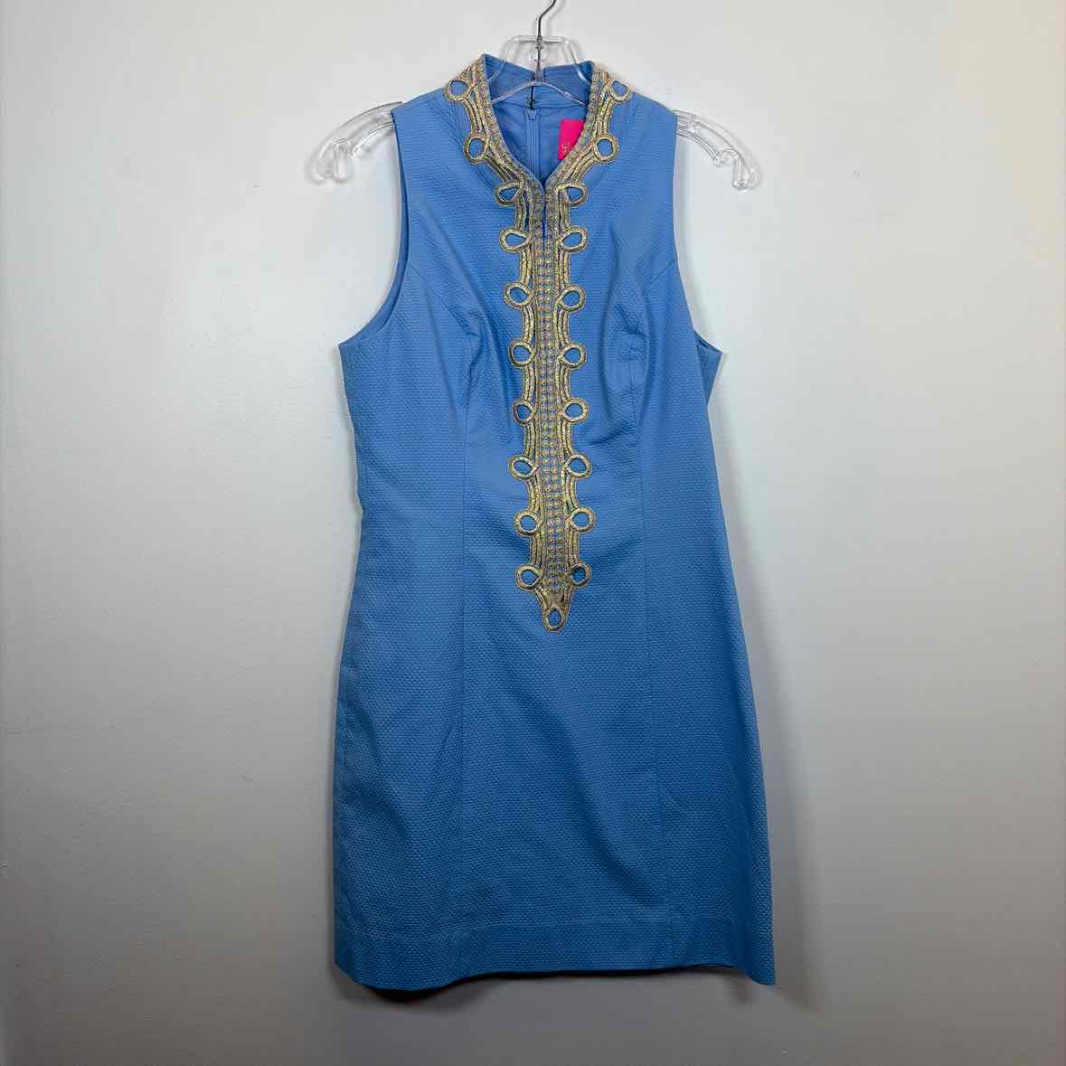 Pre-Owned Size 6/M Lilly Pulitzer Blue Casual Dress