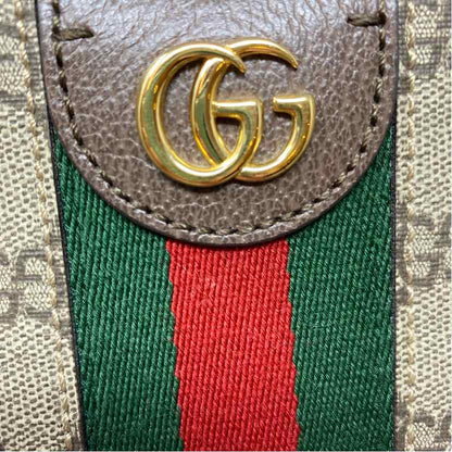 Pre-Owned Gucci Monogram Canvas Designer Handbag