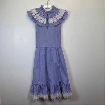 Pre-Owned Size S Ted Baker blue stripe Casual Dress