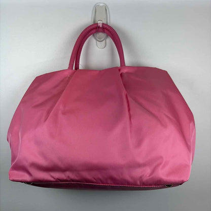 Pre-Owned Prada Pink Nylon Designer Handbag