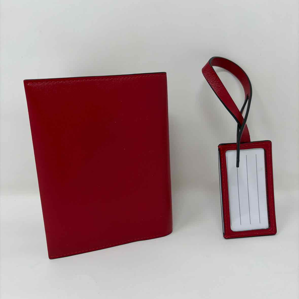 Pre-Owned Tory Burch Red Leather Misc. Accessory