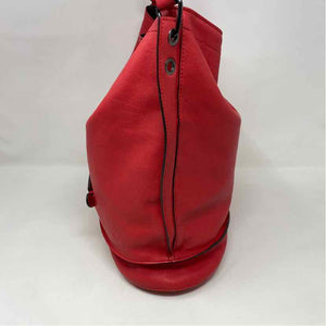 Pre-Owned Longchamp Red Leather Handbag